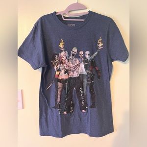 The Suicide Squad DC Comics and Warner Bros Graphic Print Characters T-Shirt. S.